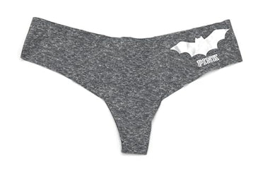 Victoria's Secret Pink Damen No Show Tanga Panties Large Grey Silver, GRAU, im Sale